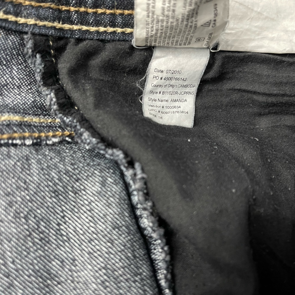 Gloria Vanderbilt Jeans Size 18 - Picture 7 of 10